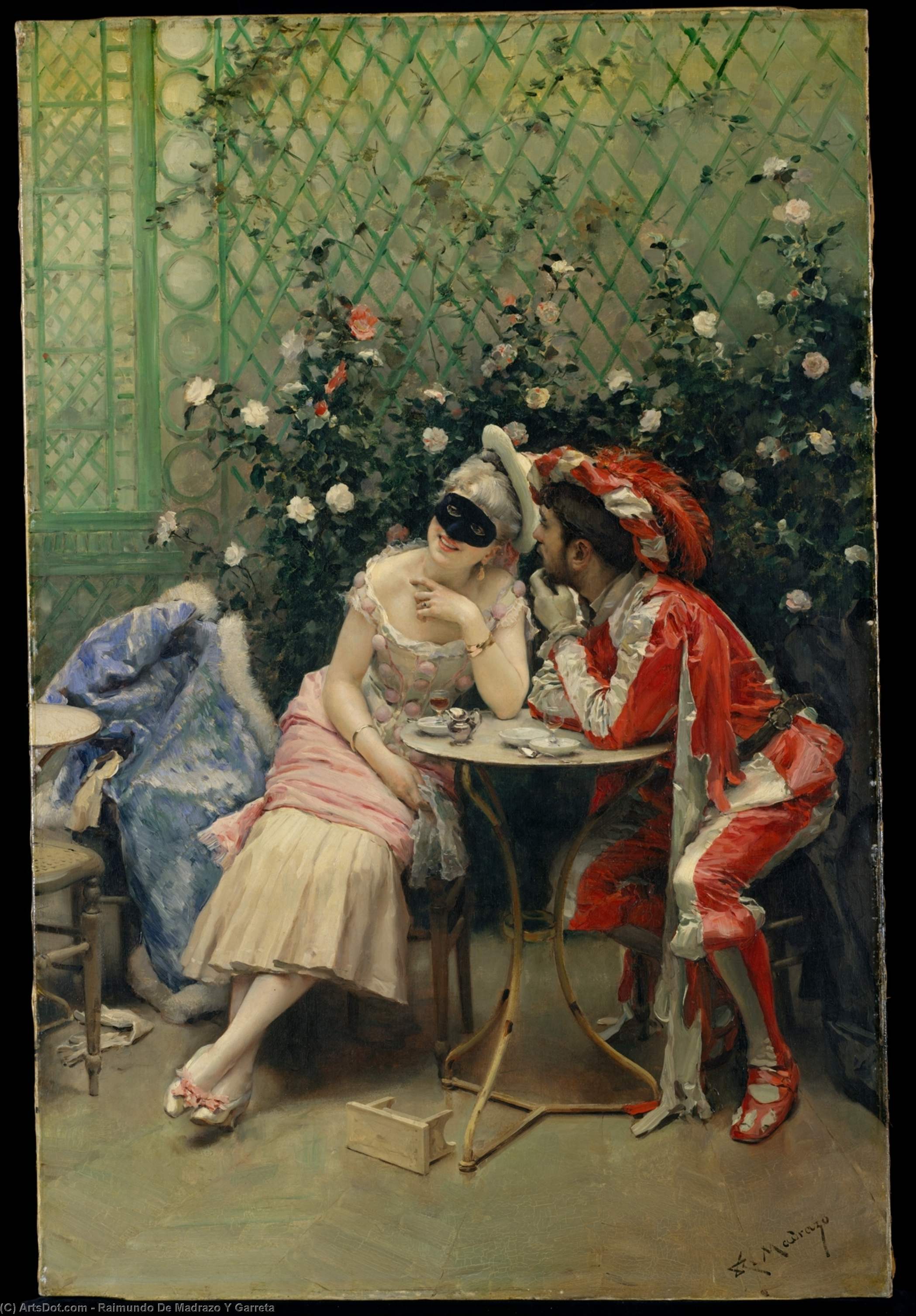Masqueraders — Raimundo De Madrazo Y Garreta