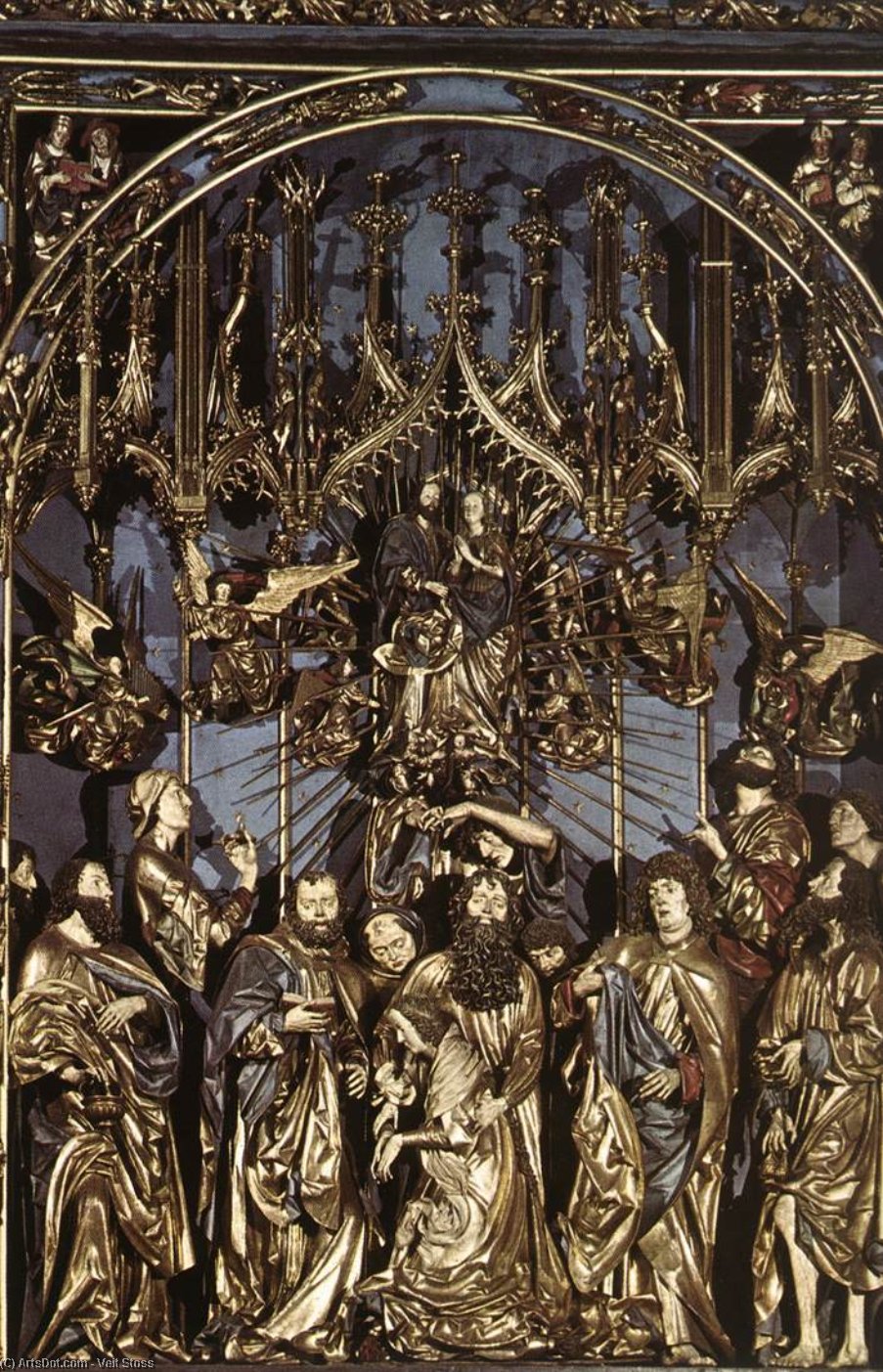 Dormition Of The Virgin — Wit Stwosz