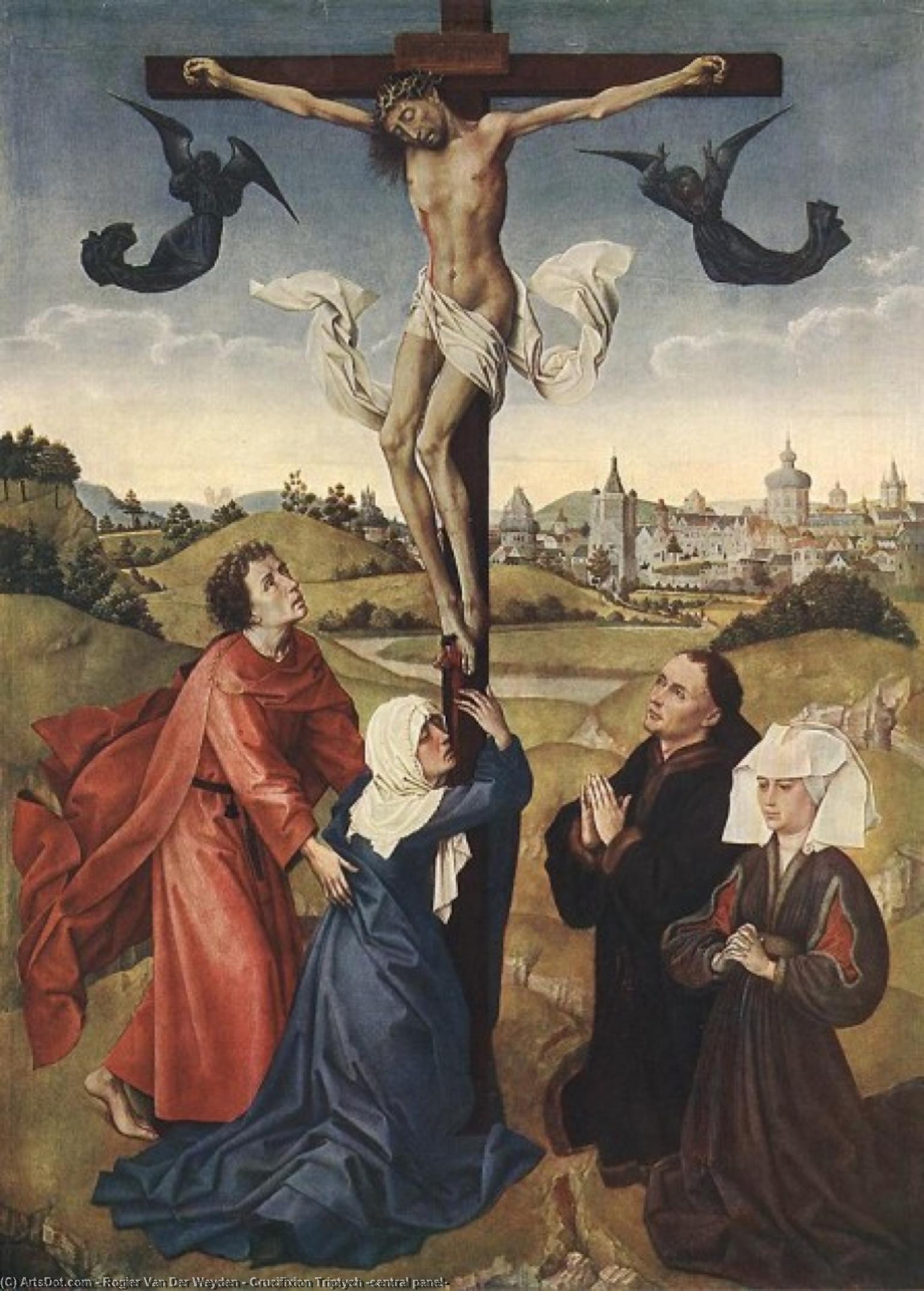 Crucifixion Triptych (central Panel) — Rogier Van Der Weyden