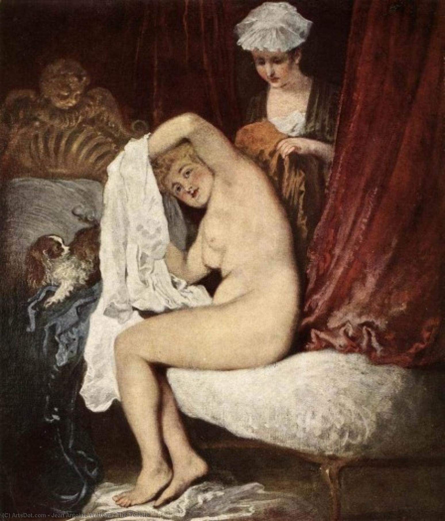 The Toilette — Jean-antoine Watteau