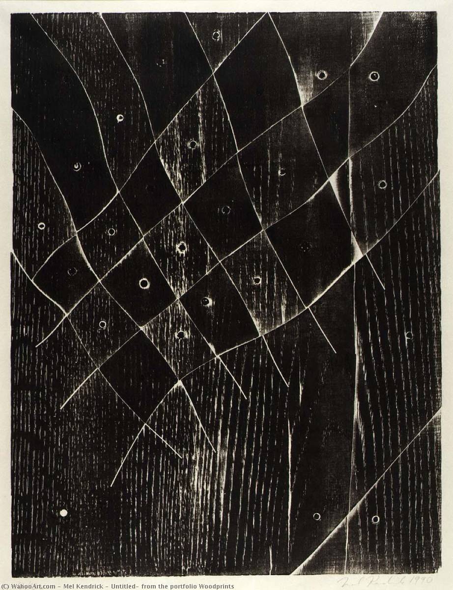 Untitled, From The Portfolio Woodprints — Mel Kendrick
