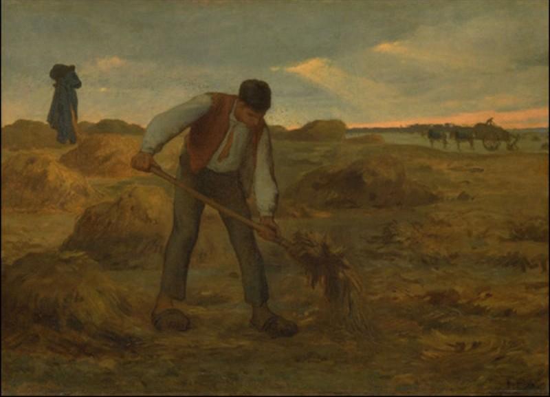 Peasand Spreading Manure — Jean-françois Millet