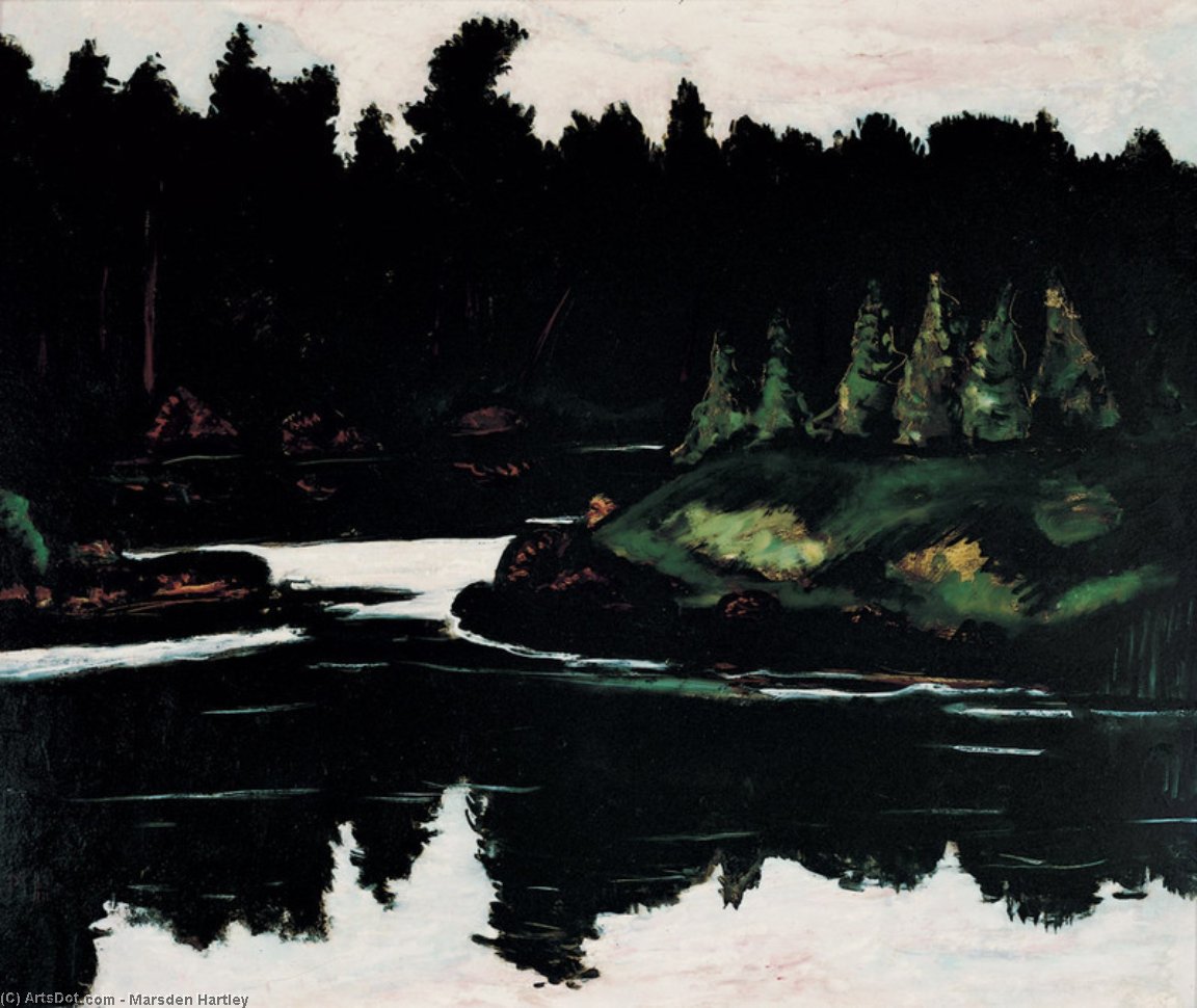 Robin Hood Cove, Georgetown, Maine — Marsden Hartley