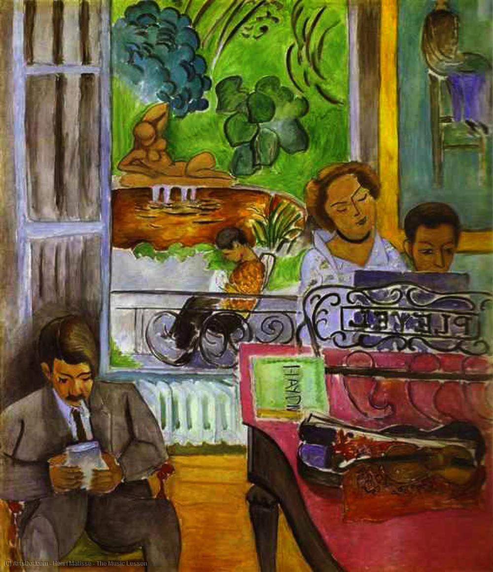 The Music Lesson — Henri Matisse