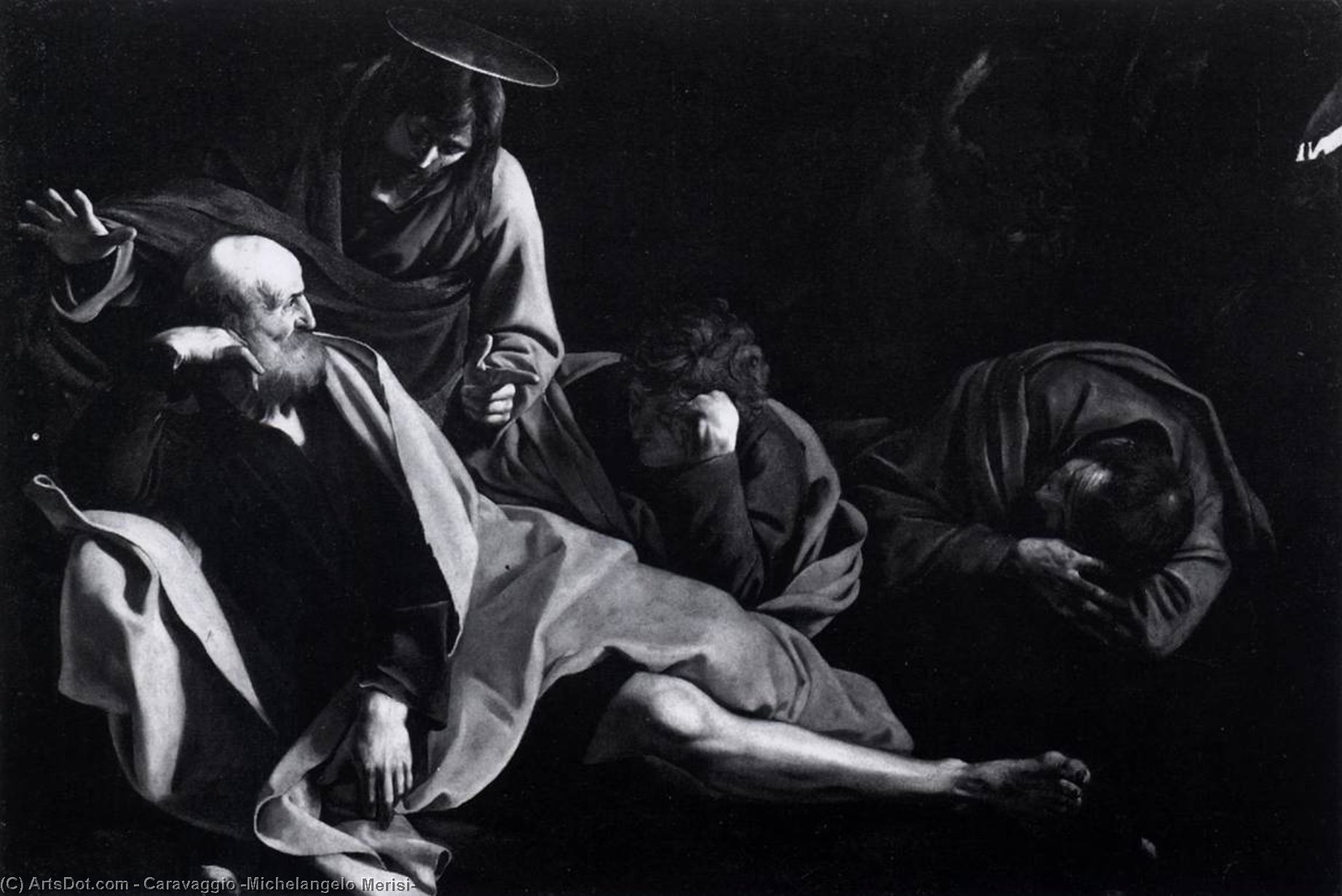 Christ In The Garden — Caravaggio