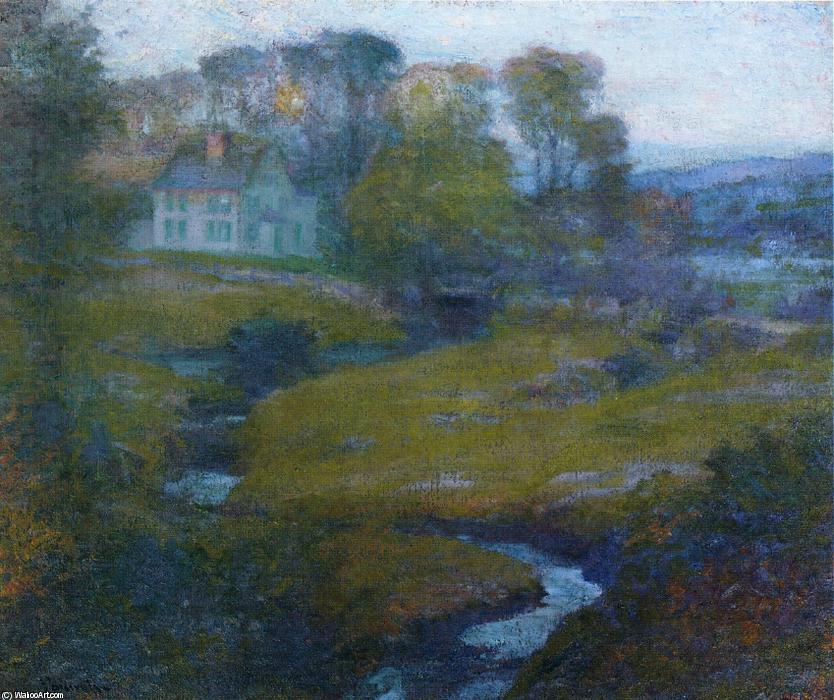 Lingering Rain, Moon And Eventide — Robert Vonnoh