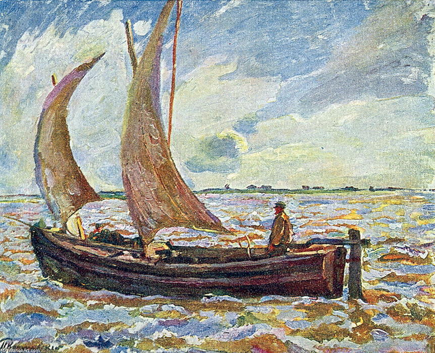 Fisherman's Landscape — Pyotr Konchalovsky