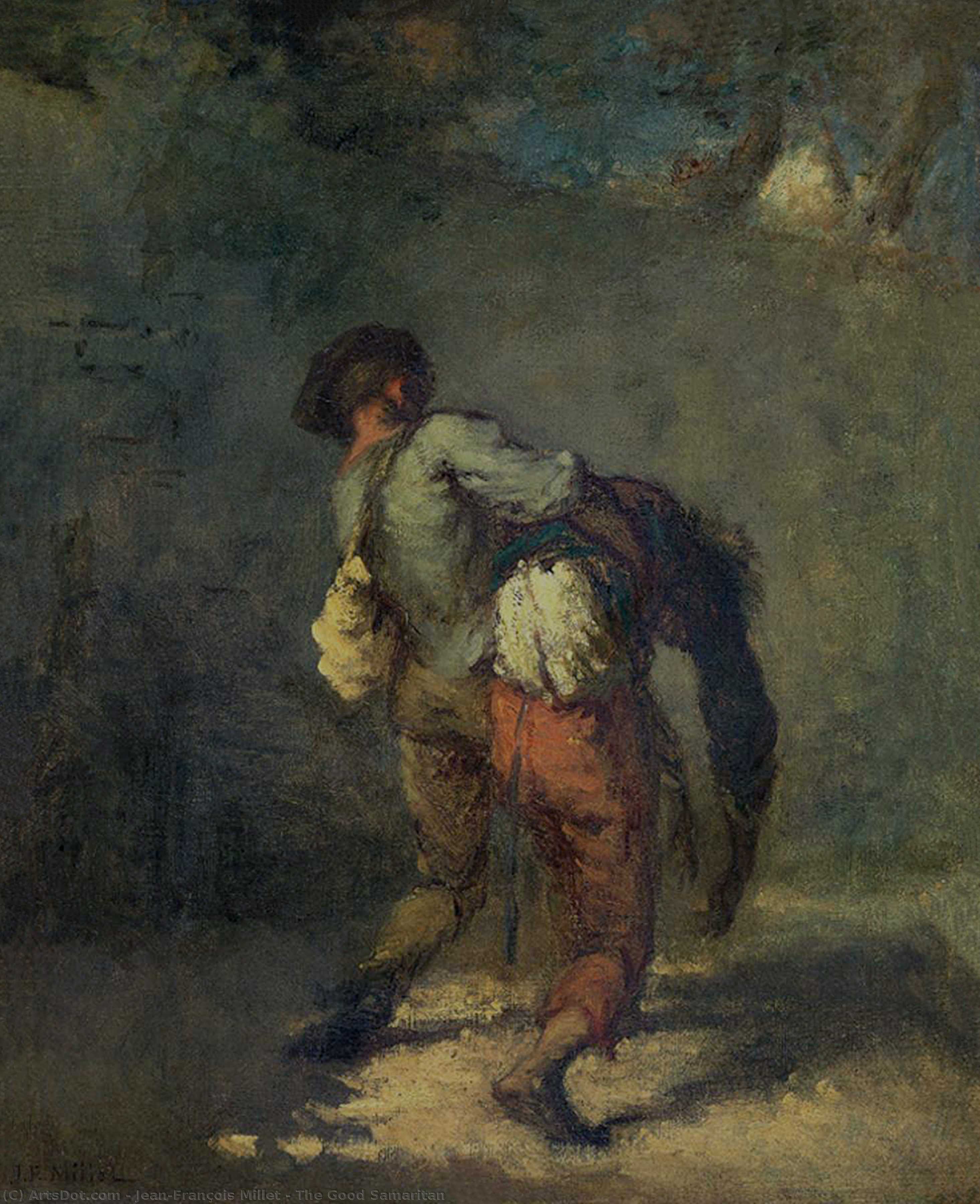 The Good Samaritan — Jean-françois Millet