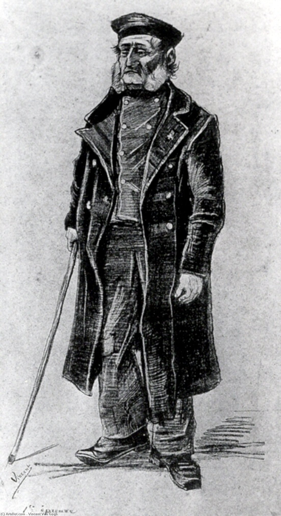 Orphan Man — Vincent Willem Van Gogh