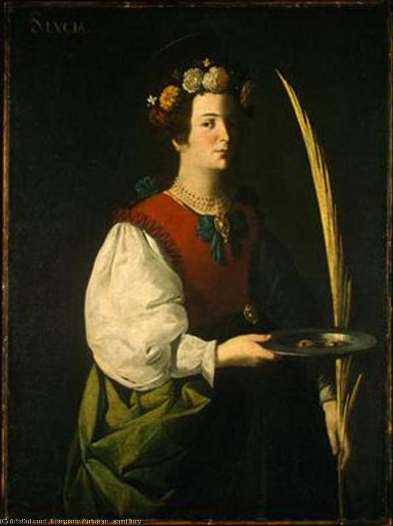 Saint Lucy — Francisco De Zurbarán