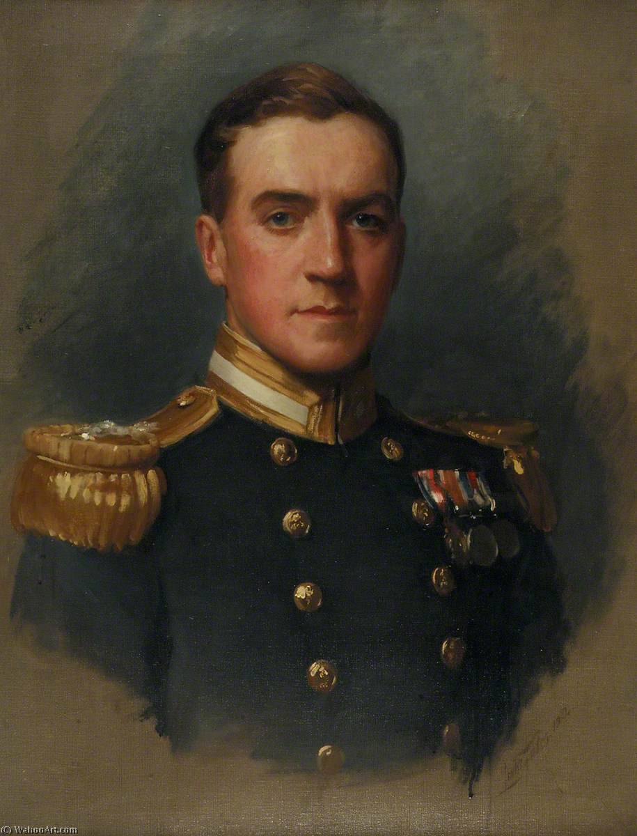Lieutenant Commander Denis Quentin Fildes (1889–1975) — Samuel Luke Fildes