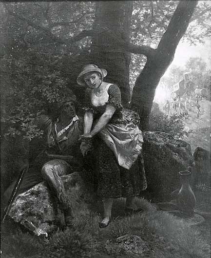 Mrs. Murray, (painting) — Emanuel Gottlieb Leutze