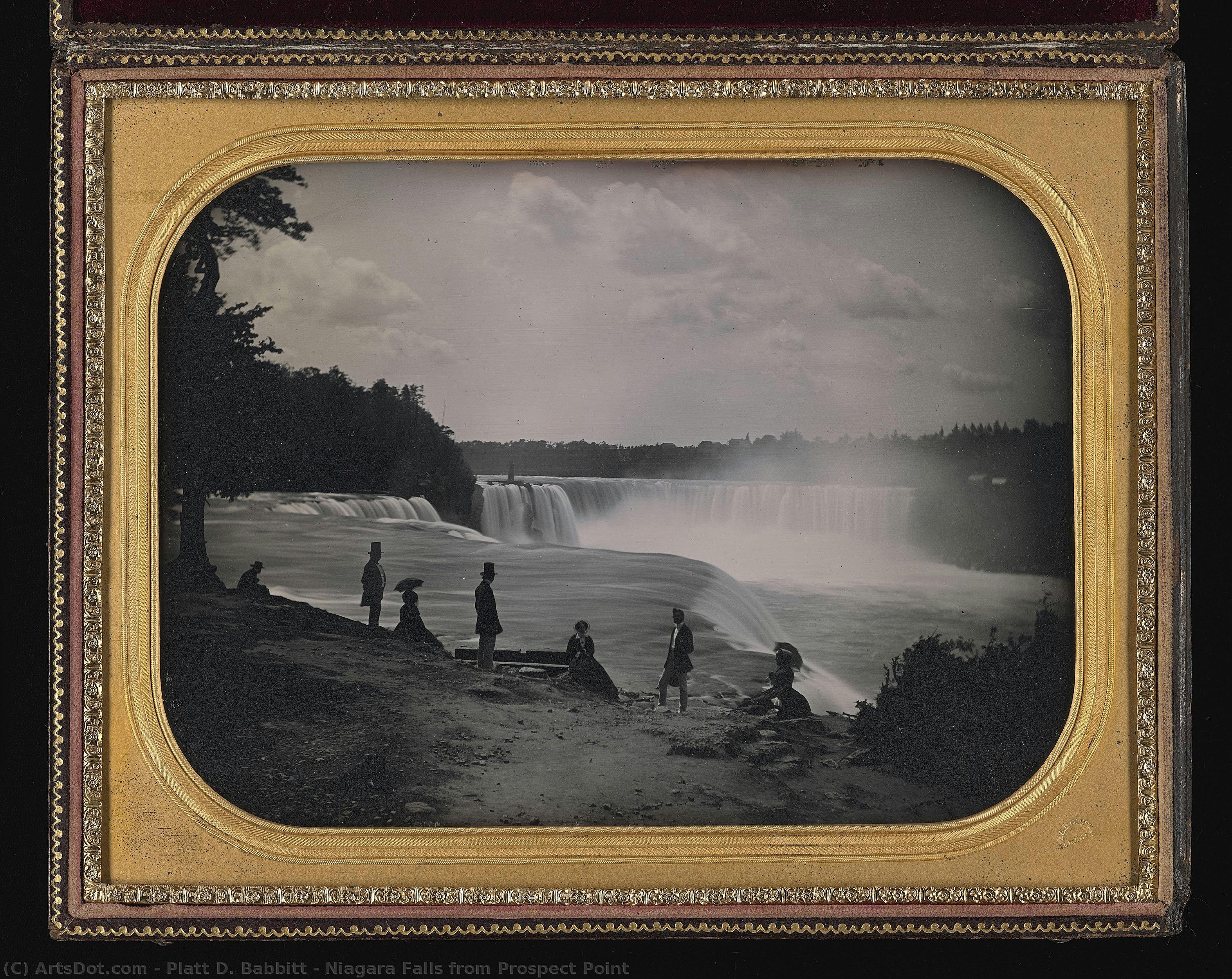 Niagara Falls From Prospect Point — Platt D. Babbitt