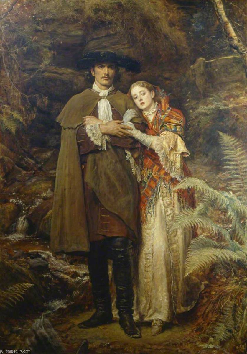 The Bride Of Lammermoor — Sir John Everett Millais