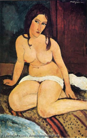 Untitled (3793) — Amedeo Clemente Modigliani