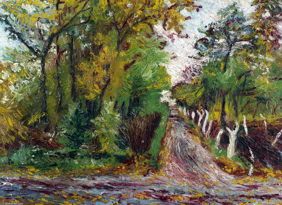 Forest Pathway — David Davidovich Burliuk