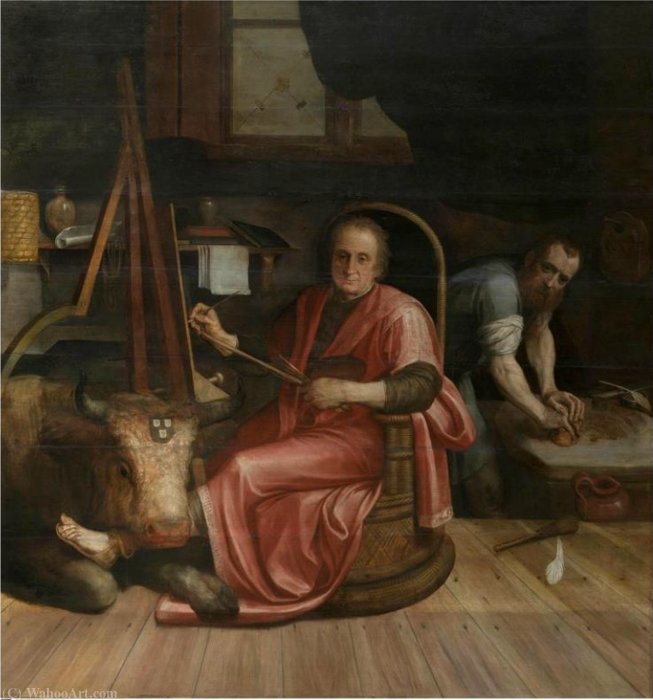 St. Luke The Evangelist — Frans Floris