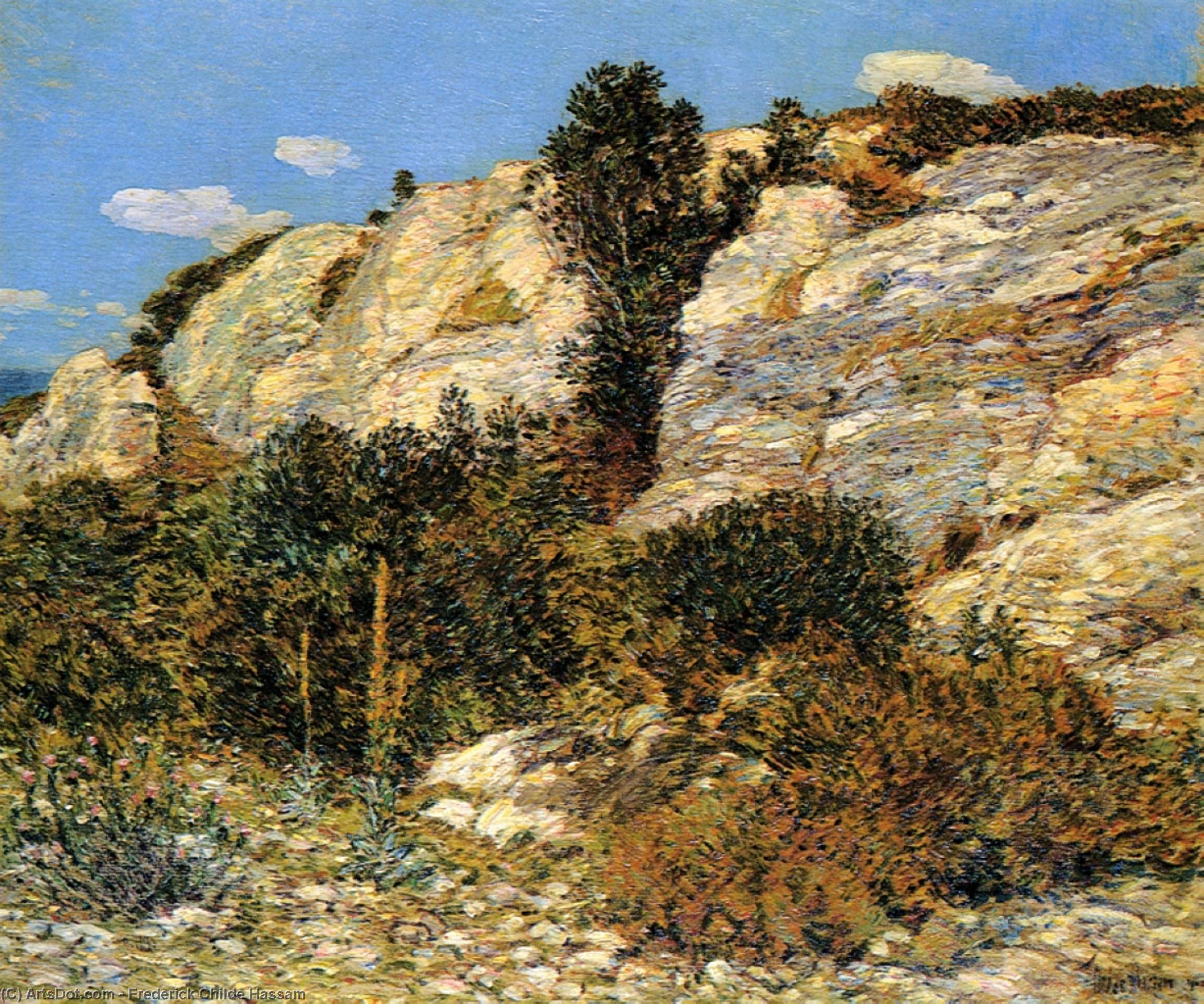 Lyman's Ledge, Appledore — Frederick Childe Hassam