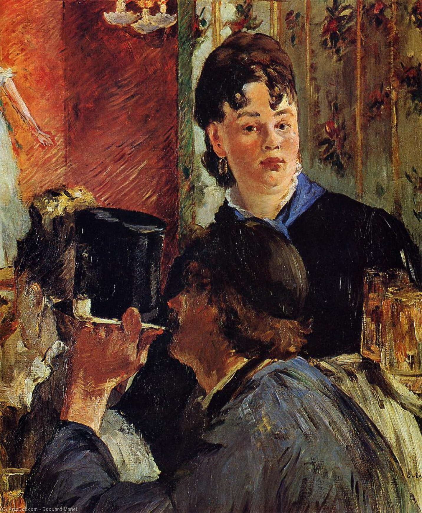 The Waitress (also Known As The Beer Serving Girl) — Édouard Manet
