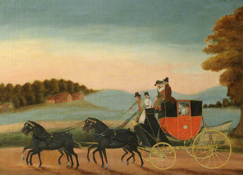 The London–liverpool Coach — John Cordrey