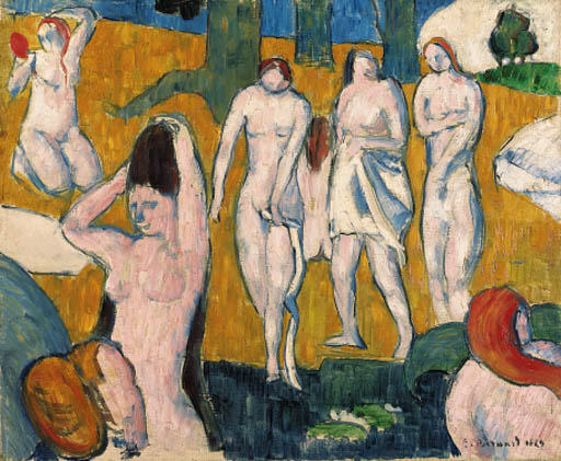 Baigneuses — Émile Bernard