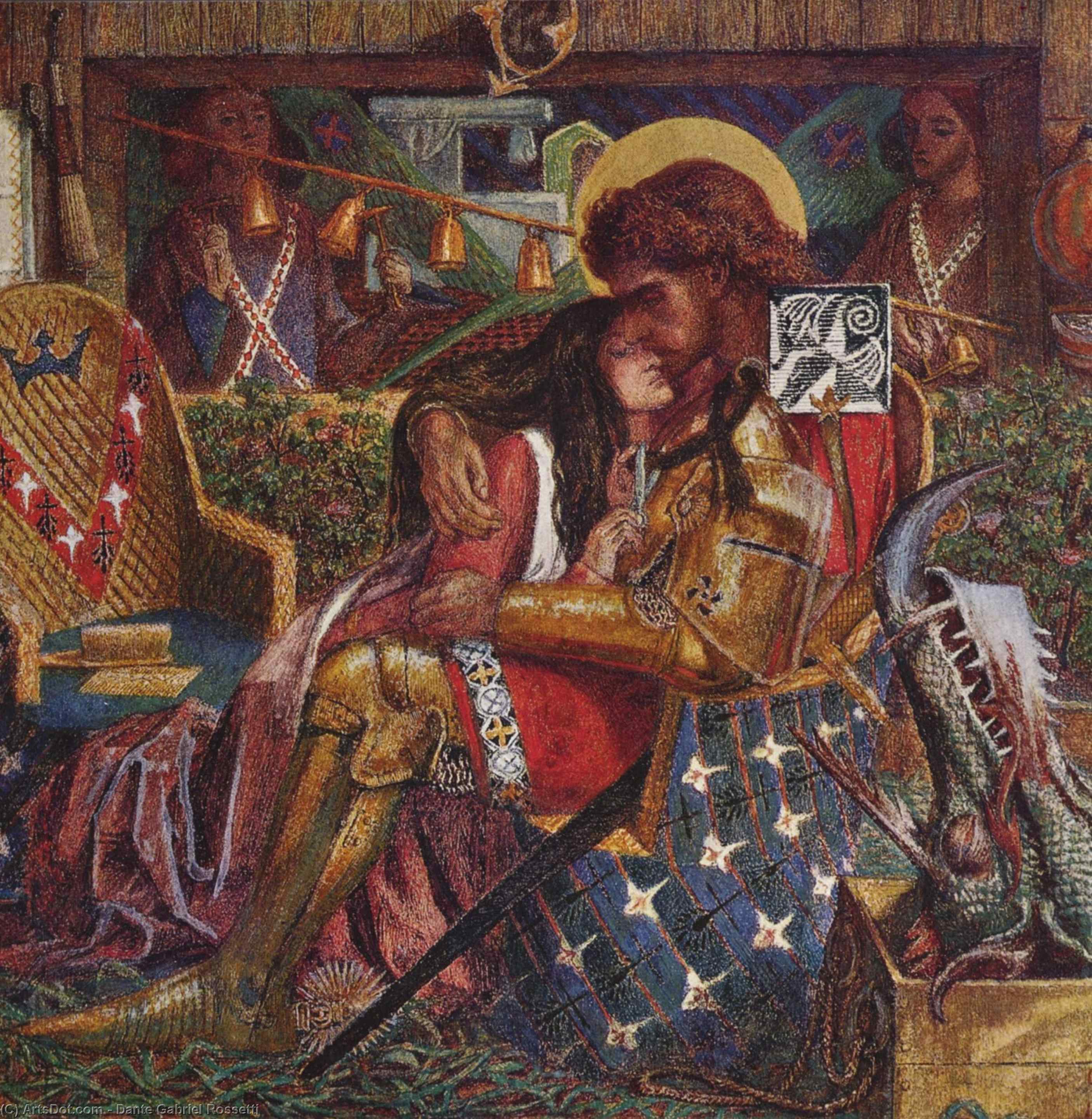 Wedding Of St George And The Princess, The — Dante Gabriel Rossetti