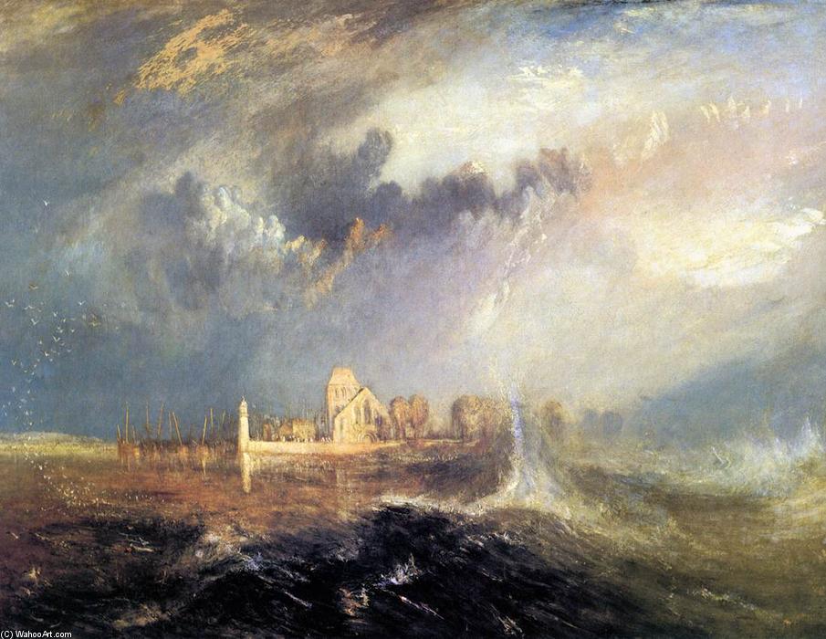 Quillebeuf, At The Mouth Of Seine — Joseph Mallord William Turner