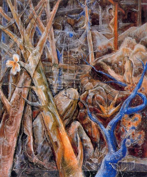 The Blue Bough — Albert Bloch