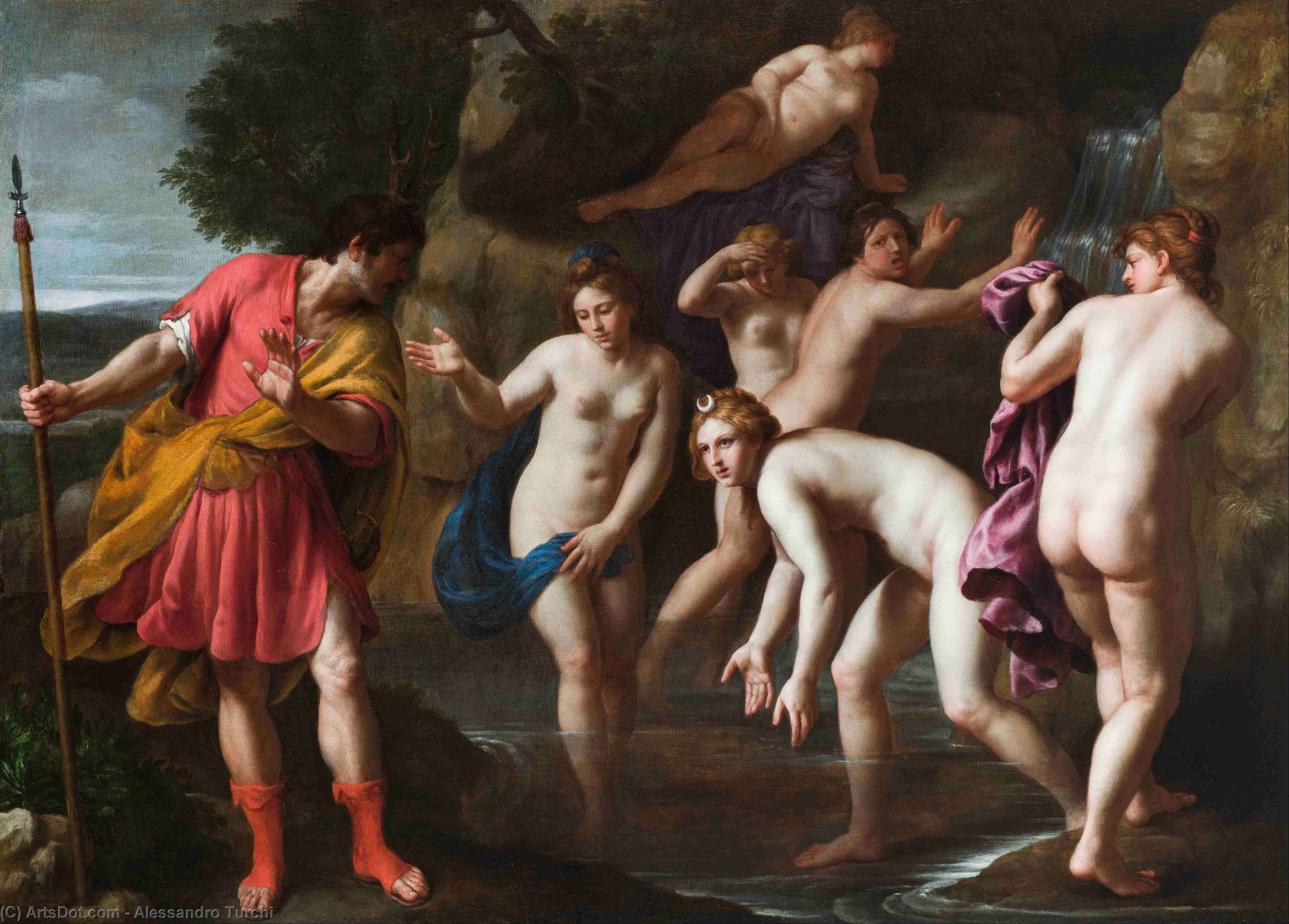 Diana And Actaeon — Alessandro Turchi
