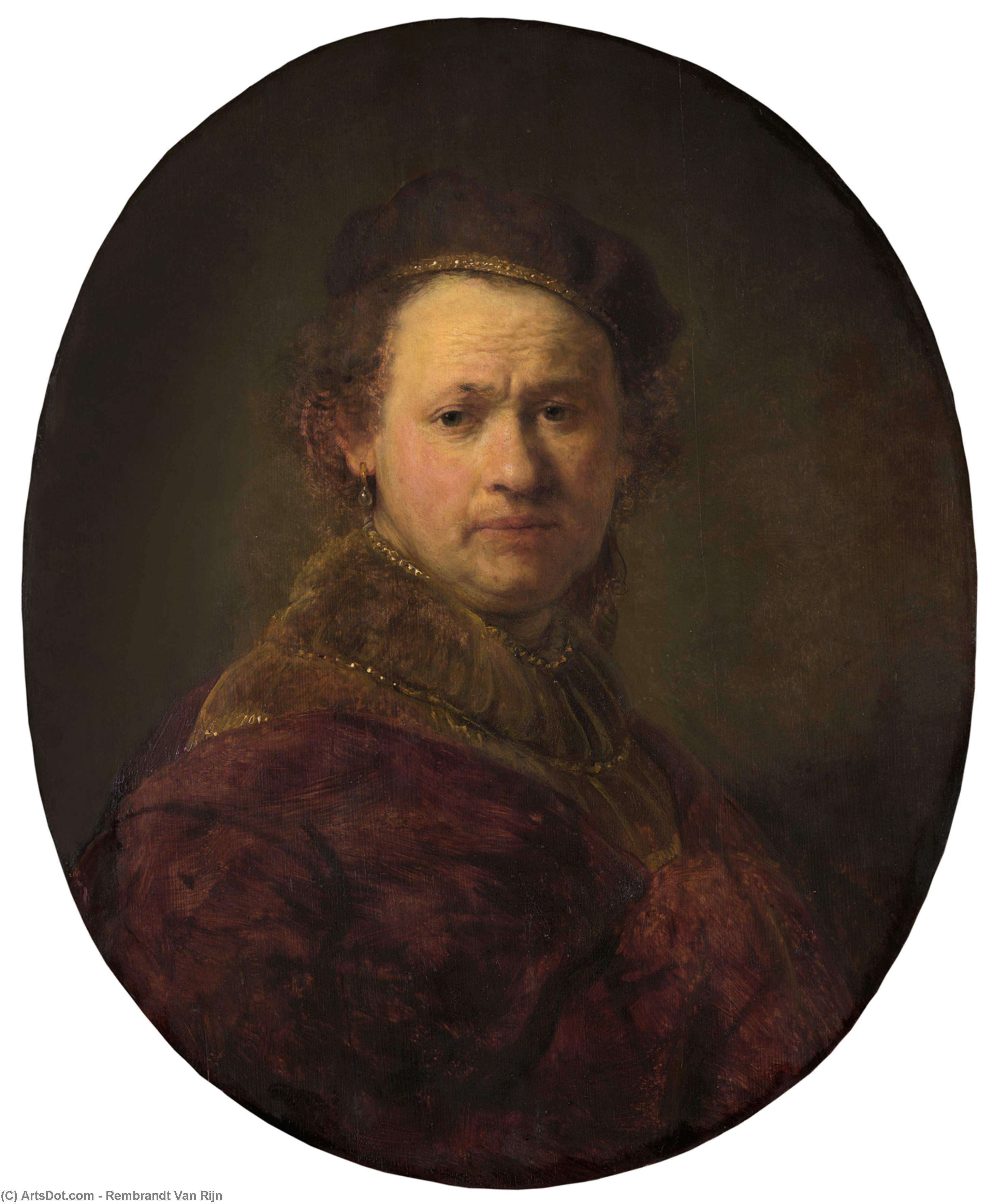 Self Portrait — Rembrandt Van Rijn