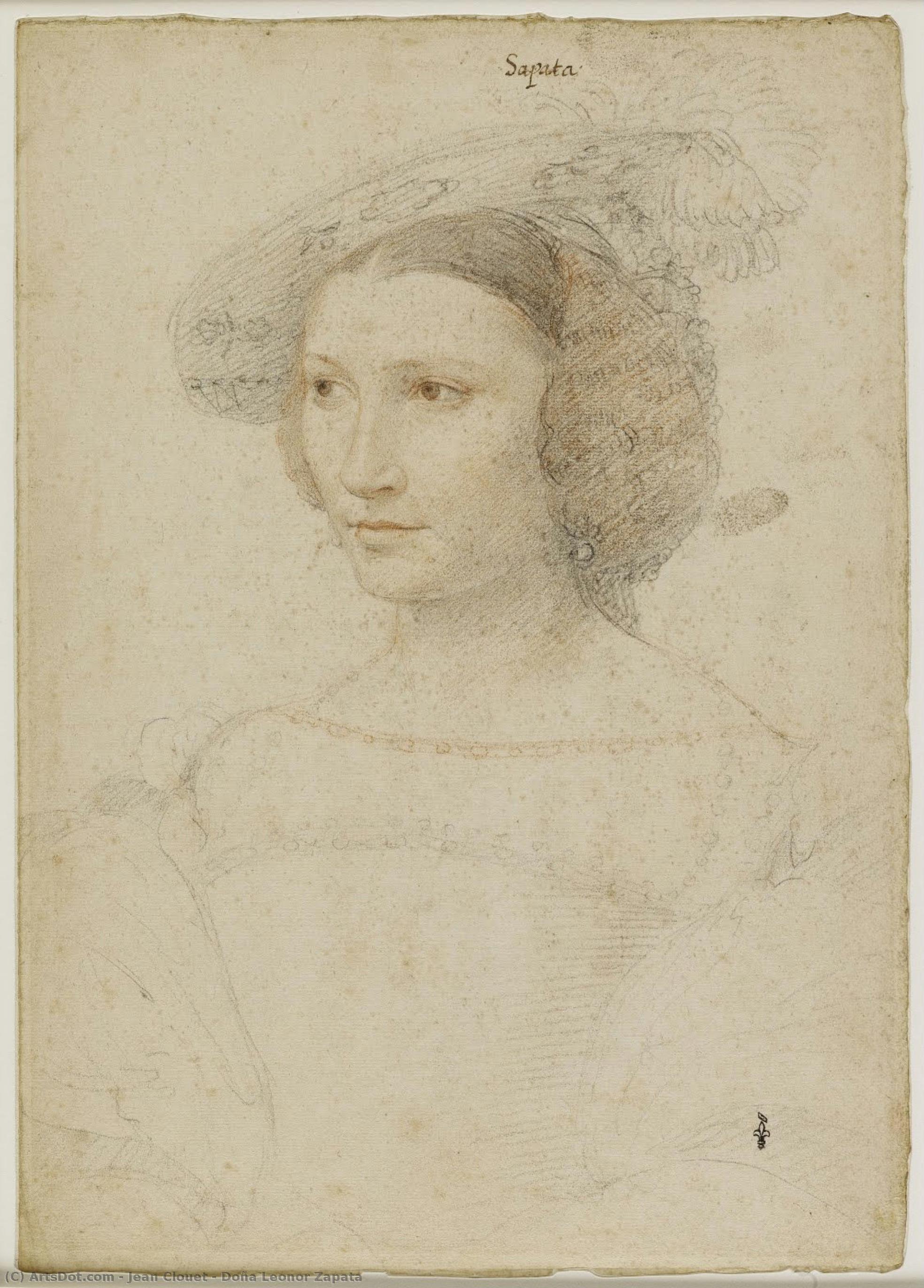 Doña Leonor Zapata — Jean Clouet