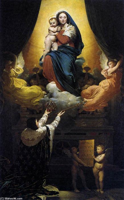 The Vow Of Louis Xiii — Jean-auguste-dominique Ingres