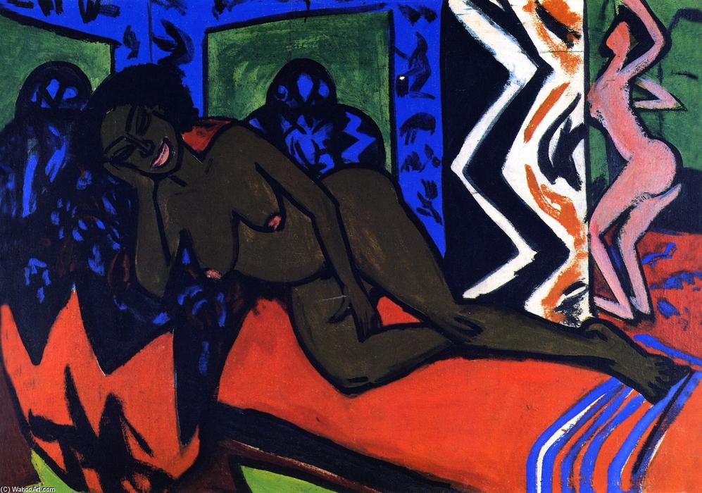 Schlafende Milly — Ernst Ludwig Kirchner