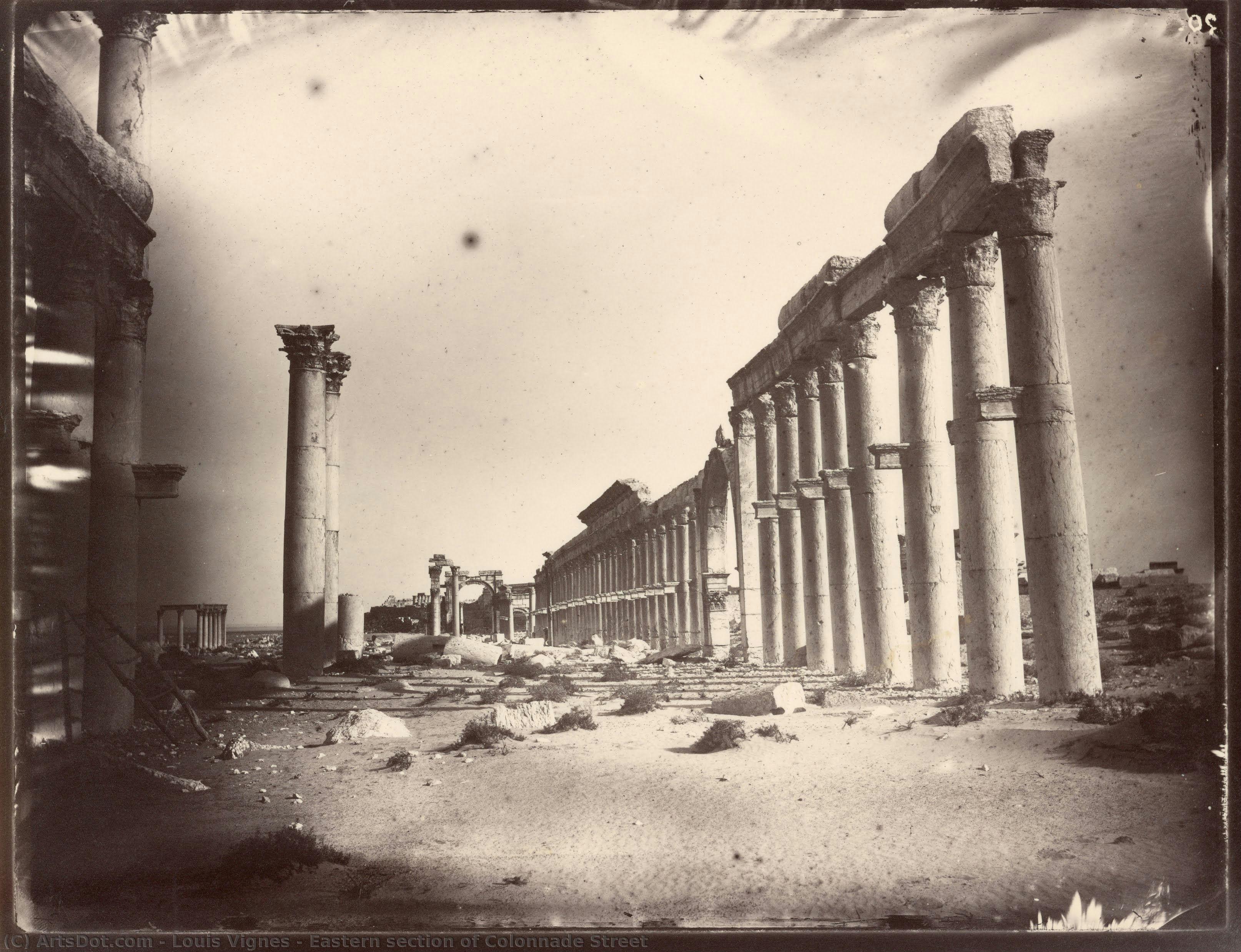 Eastern Section Of Colonnade Street — Louis Vignes