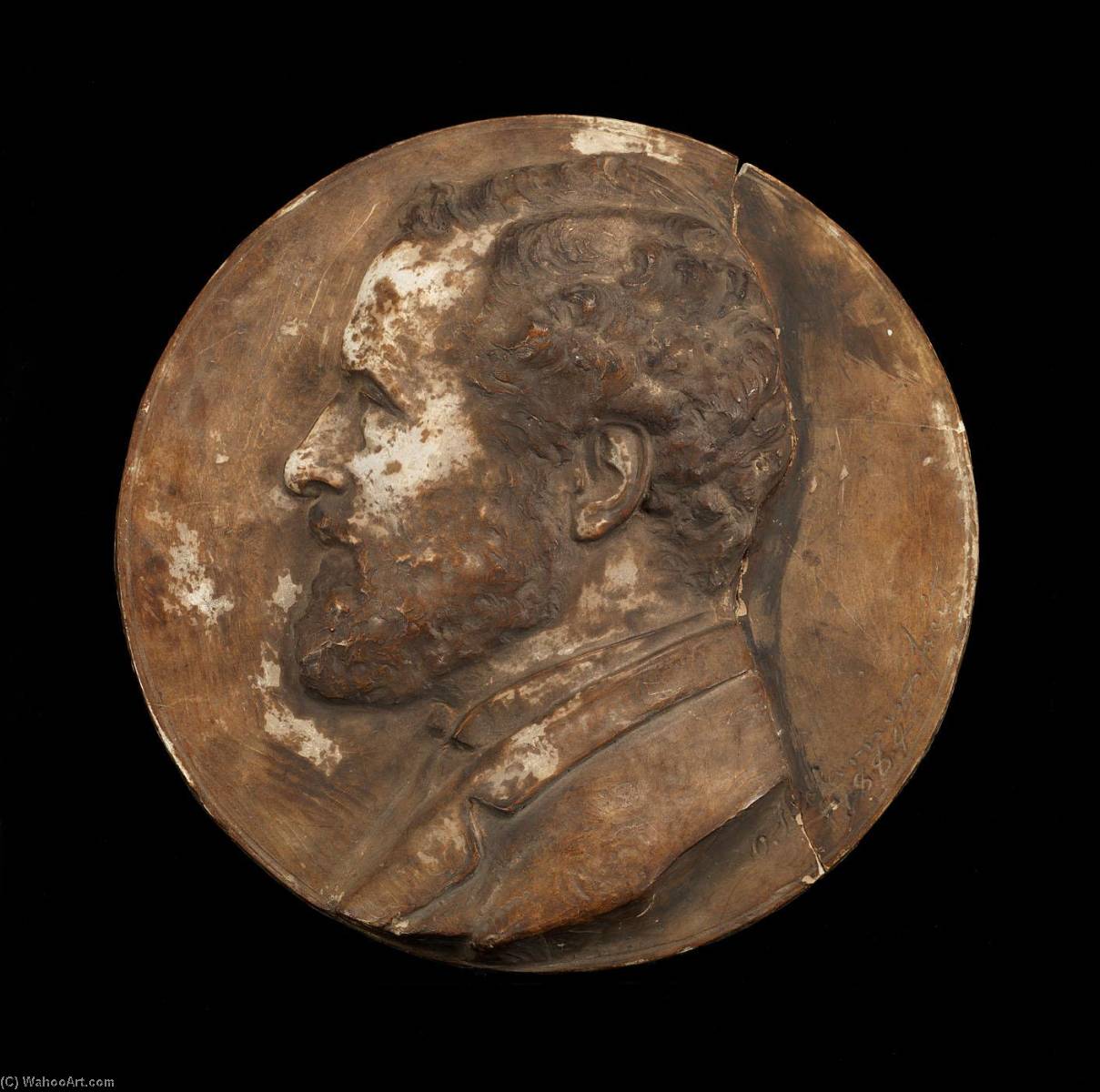 Portrait Of A Man — Olin Levi Warner