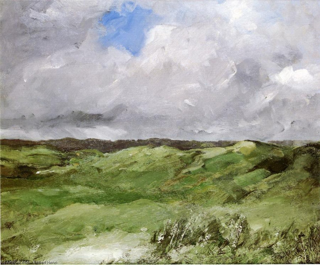 Gray Dunes — Robert Henri