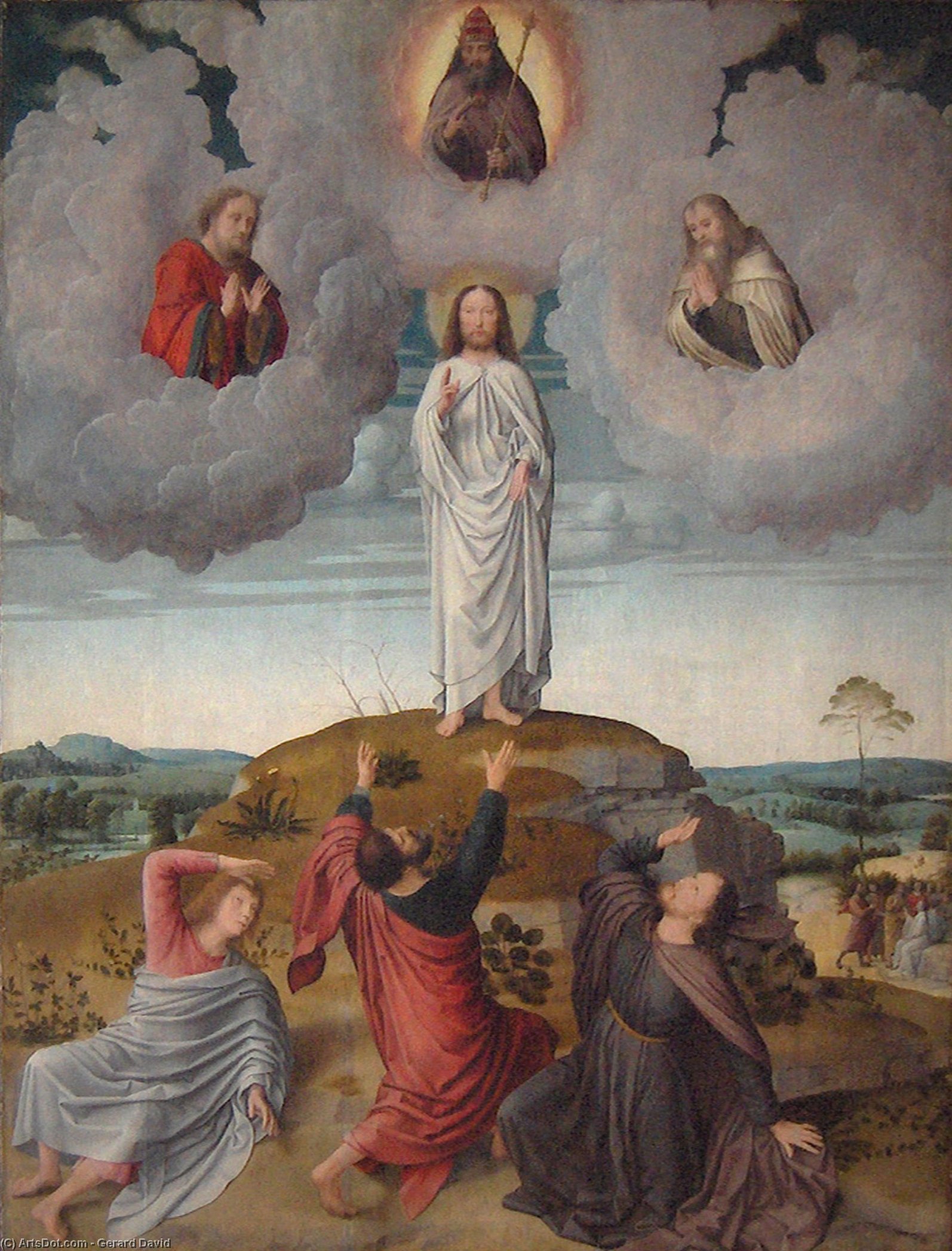 The Transfiguration Of Christ (central Panel) — Gerard David