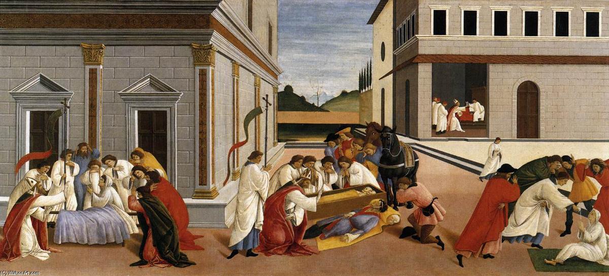 Three Miracles Of St Zenobius — Sandro Botticelli