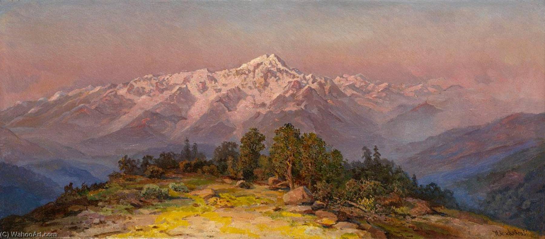 Mountain Landscape — Ilya Nikolaevich Zankovsky