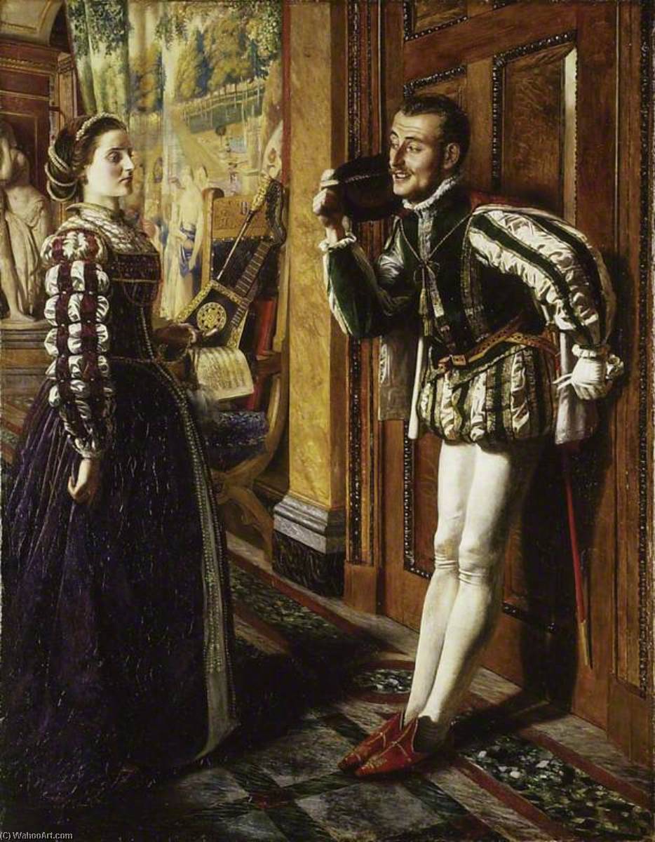 Katherine And Petruchio — Robert Braithwaite Martineau