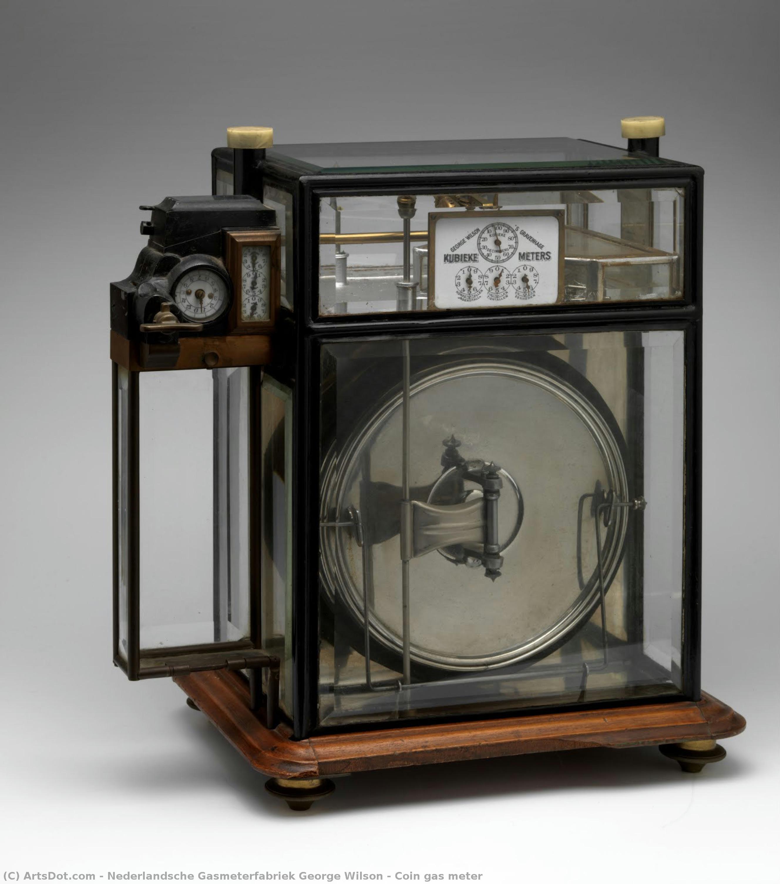 Coin Gas Meter — Nederlandsche Gasmeterfabriek George Wilson