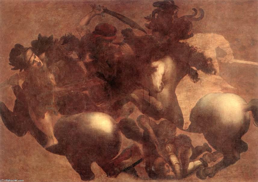 The Battle Of Anghiari (detail) — Leonardo Da Vinci