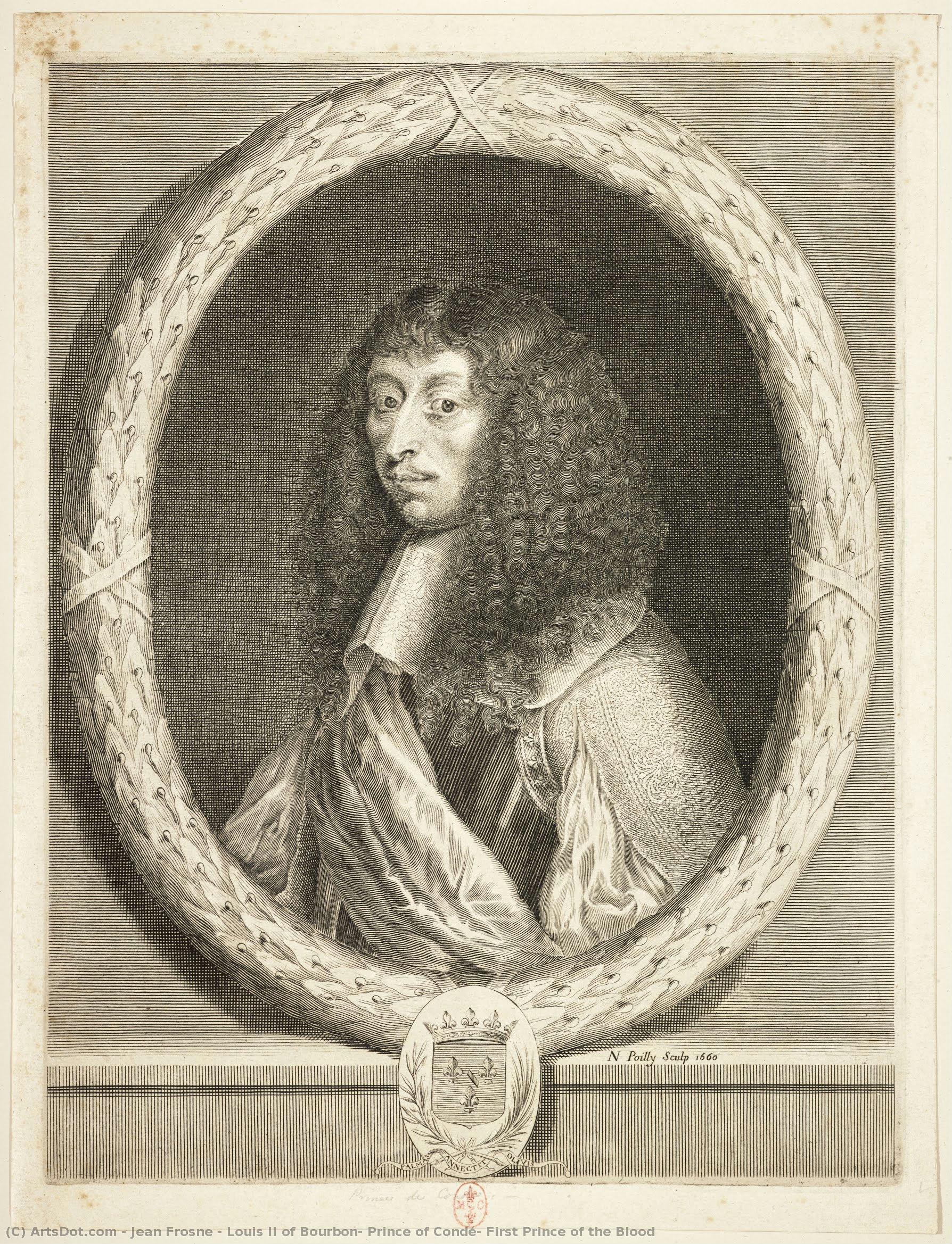 Louis Ii Von Bourbon, Prinz Von Condé, Erster Fürst Des Blutes — Jean Frosne
