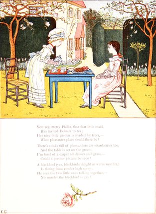 A Children's Tea Party — Kate Greenaway