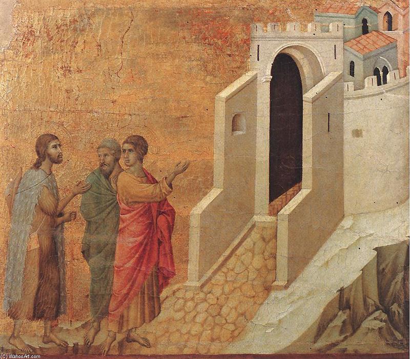 Road To Emmaus — Duccio Di Buoninsegna