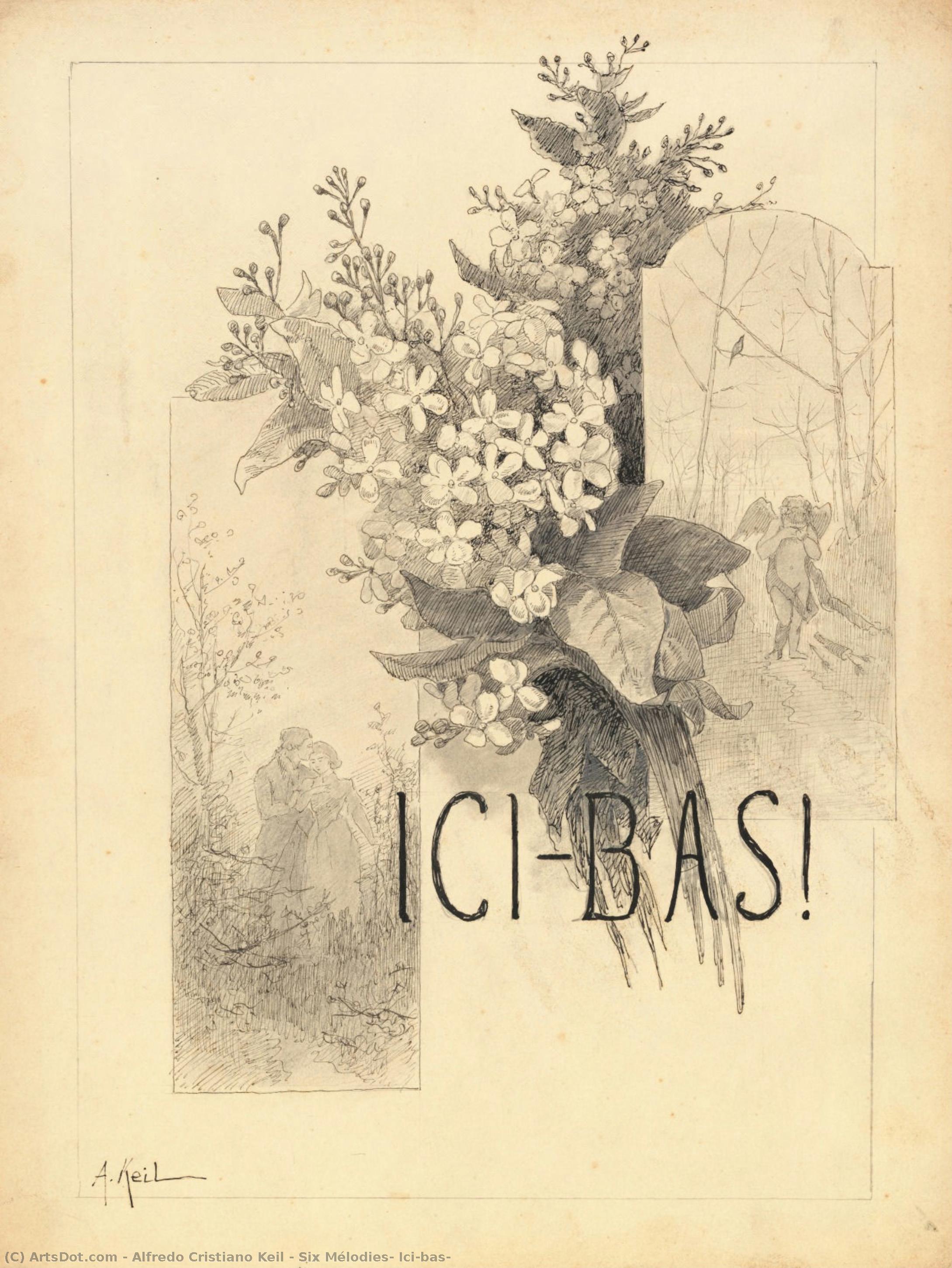 Six Mélodies: Ici-bas! — Alfredo Cristiano Keil