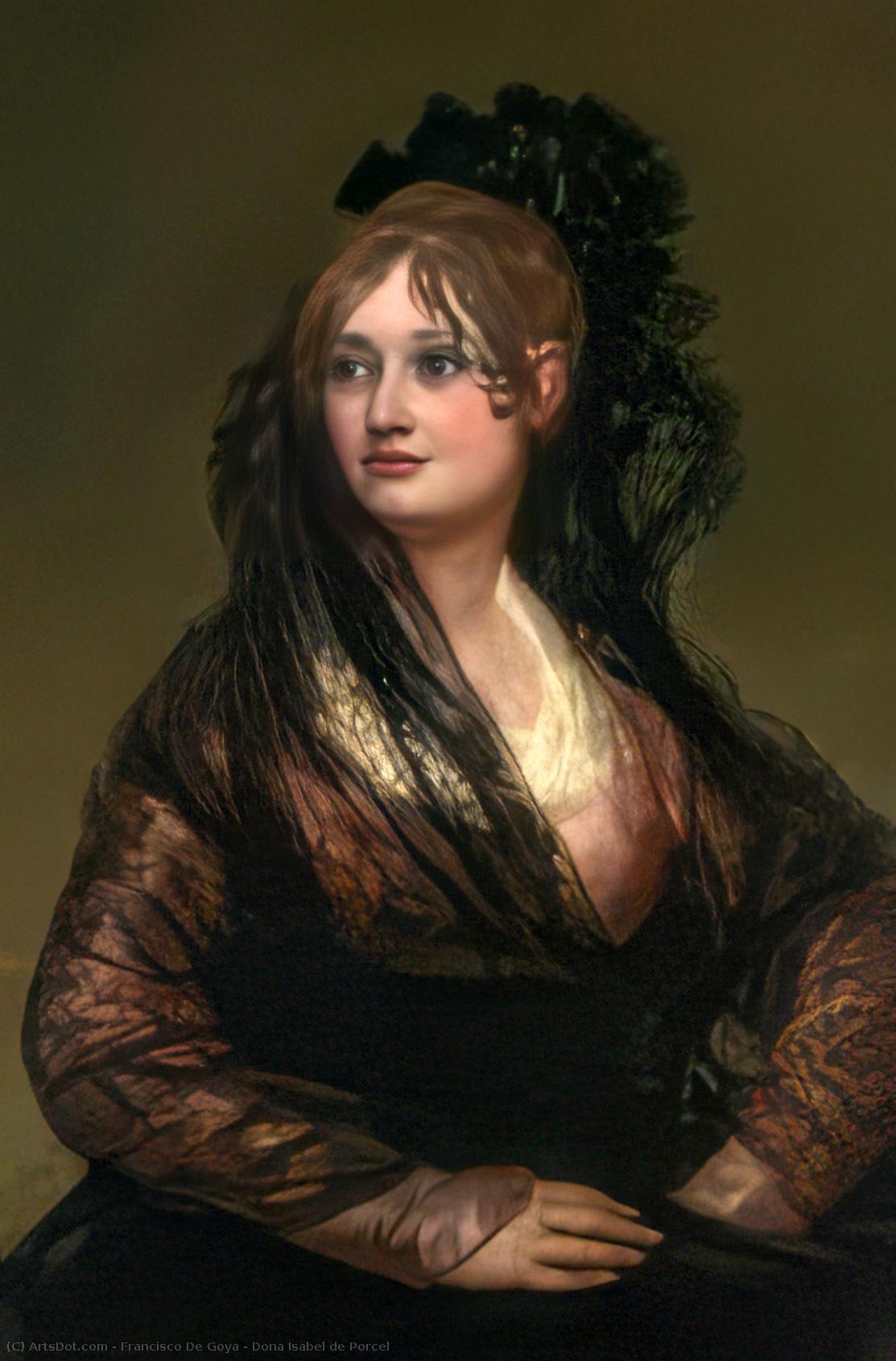 Dona Isabel De Porcel — Francisco José De Goya Y Lucientes