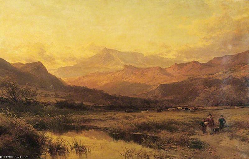 In The Lledr Valley — John Syer