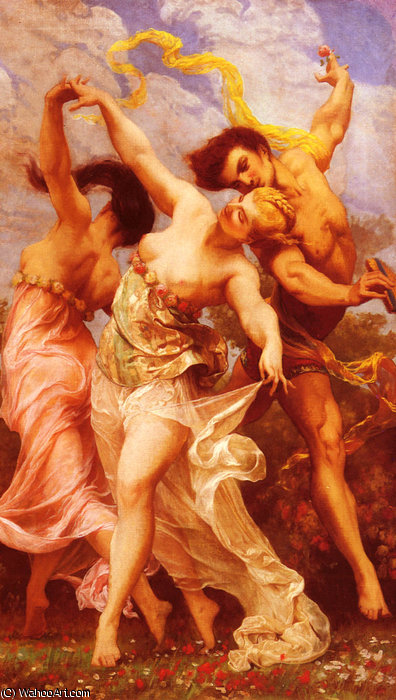 La Danse Amoureuse — Gustave Clarence Rodolphe Boulanger