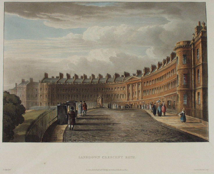 Lansdown Crescent, Bath — David Cox